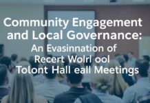 Community Engagement and Local Governance: A Look into Recent Town Hall Meetings Community Engagement and Local Governance: An Examination of Recent Town Hall Meetings