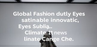 Global Fashion Industry Eyes Sustainable Innovations Amid Climate Change Concerns Global Fashion Industry Eyes Sustainable Innovations Amid Climate Change Concerns