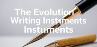 The Evolution of Writing Instruments: From Quills to Modern Pens The Evolution of Writing Instruments: From Quills to Modern Pens