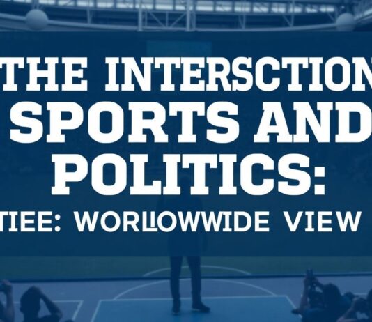 The Intersection of Sports and Politics: A Global Perspective The Intersection of Sports and Politics: A Worldwide View