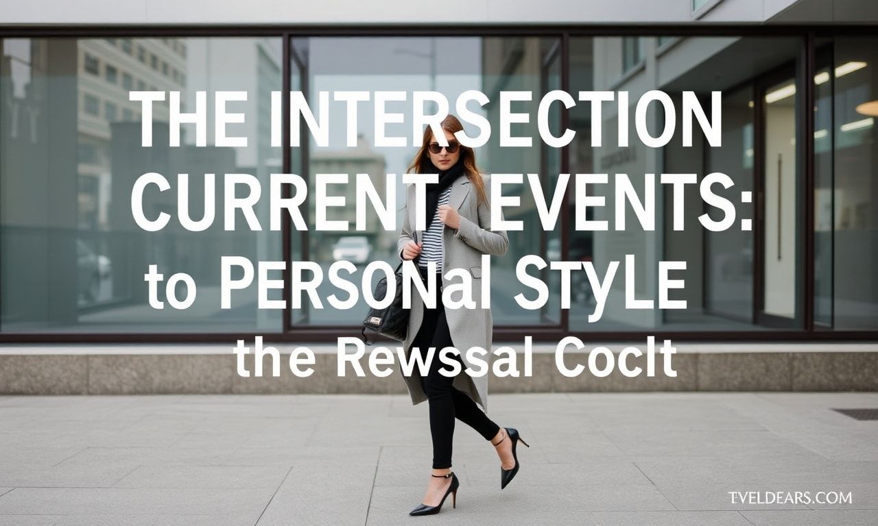 The Intersection of Current Events and Personal Style: Navigating the News Cycle with Fashion